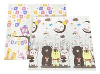 Дитячий складний килимок двосторонній Складний Сова HF26/Місяць HF27 200х180х1см +сумка 